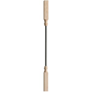 Benchmark Pine/Chrome Solo Spindle 41mm