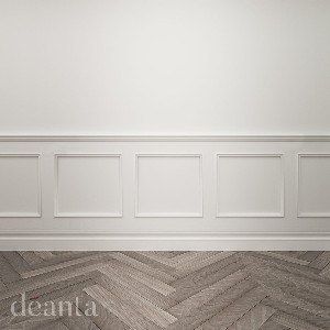 Traditional Balmoral White Primed Wall Panelling