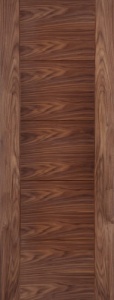 Internal Pre-Finished Walnut ISEO Crown Cut Veneer Door