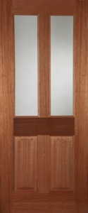 External Hardwood Edwardian Unglazed Door