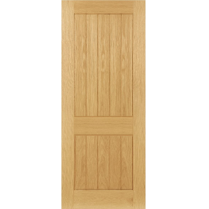 Internal Pre-Finished Oak Ely 2 Panel Door