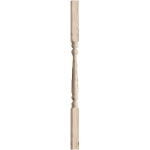 Benchmark Pine Fluted Spindle