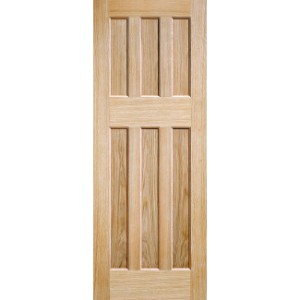 Internal Oak DX 60's Style Door