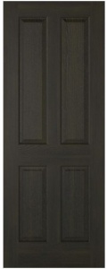 Internal Pre-Finished Smoked Oak Regency 4 Panel Door