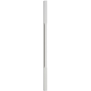 Benchmark White Primed Stop Chamfered Spindle
