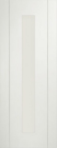 Internal Pre-Finished White Forli Glazed Door (78'' x 30'')