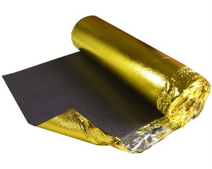 UniBase Gold Foam Wood Flooring Underlay 10m x 1m x 3mm Roll