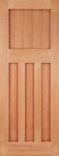 External Hardwood DX 30's Style Door