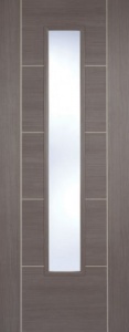 Internal Pre-Finished Medium Grey Laminate Vancouver Glazed Door