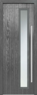 External Composite Glazed Shardlow Grey Door Set