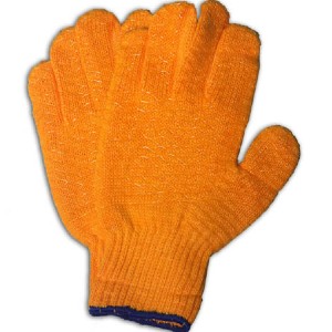 Click Criss Cross Gloves Orange
