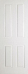 Internal White Moulded 4 Panel Door