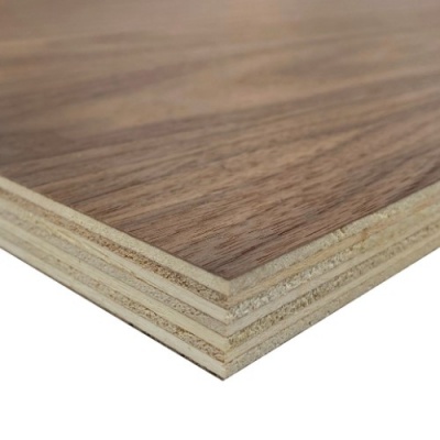 Walnut Veneered Elegance Poplar Plywood A/B 19mm x 2440mm x 1220mm (8' x 4')