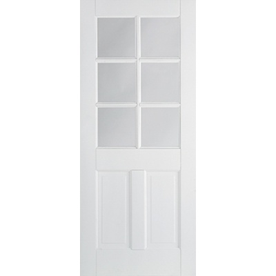 Internal Primed White Canterbury Glazed Solid Door